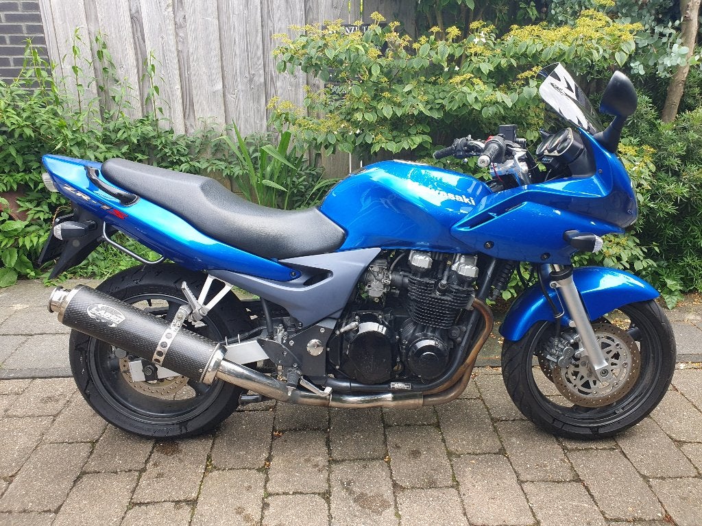 Kawasaki ZR7S 2001 blauw (beschadigd), Motoren, Motoren | Kawasaki, 2 cilinders, Motorrijbewijs A, Gebruikt, Particulier