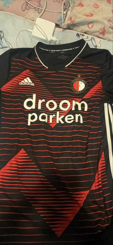 Feyenoord Thuisshirt Adidas Droomparken Maat XL, Ophalen, Zo goed als nieuw