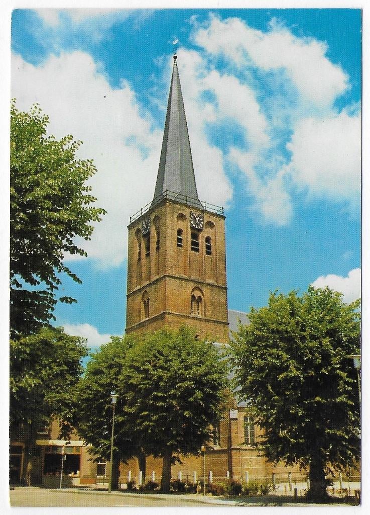 Maurik Ned Herv Kerk gelopen Ansichtkaart ( B4398), Verzamelen, Ophalen of Verzenden, 1980 tot heden, Gelopen