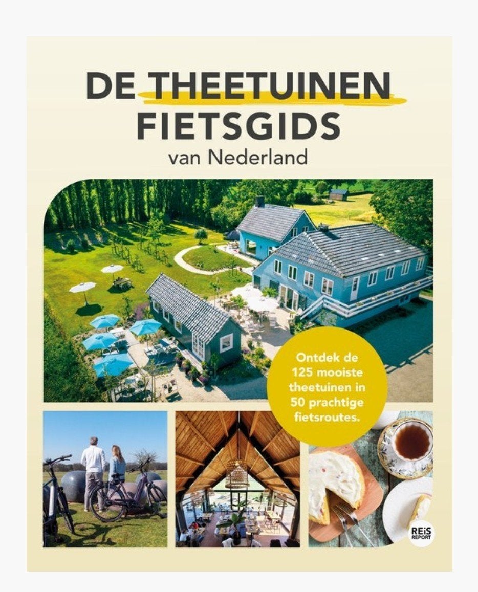 De 125 mooiste Theetuinen van Nederland - Fietsgids - Nieuw!, Ophalen, Nieuw, Fiets- of Wandelgids