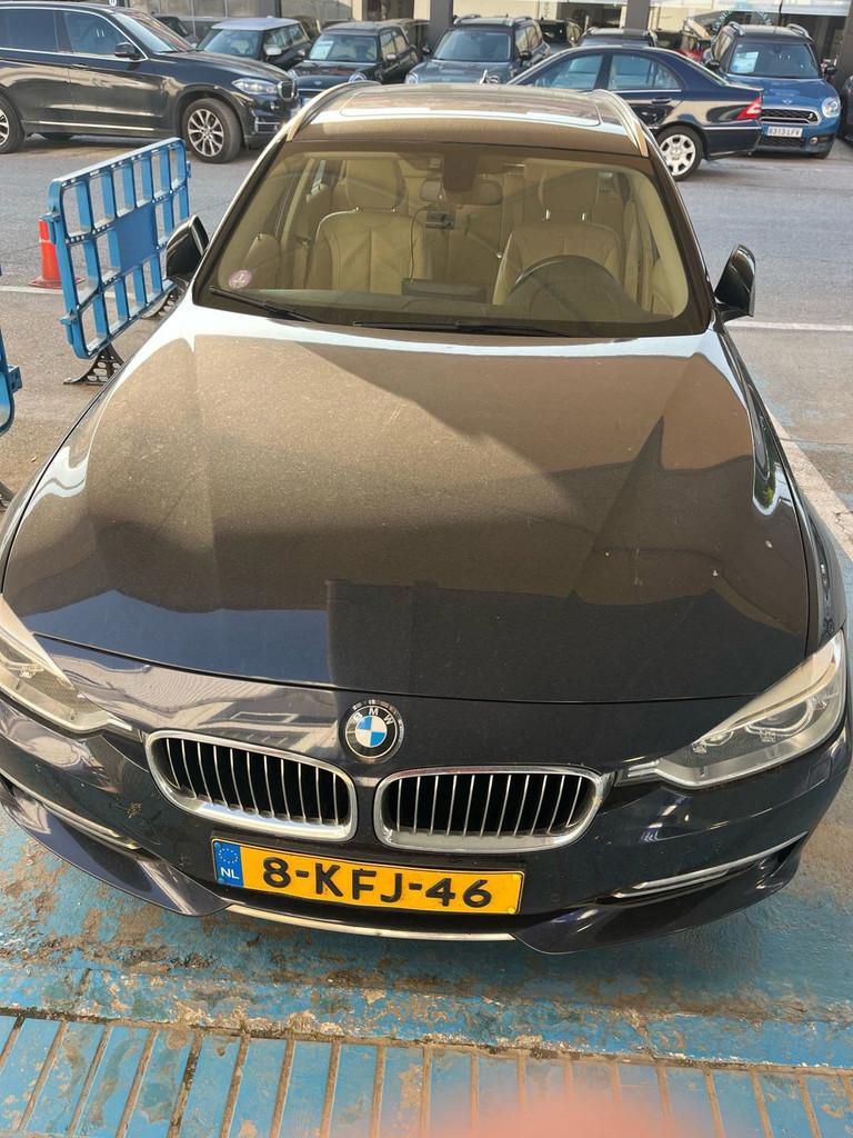 BMW 3-serie Touring 328i Automaat 245pk Keyless Leder Navi S, Auto's, Automaat, Gebruikt, Beige, 4 cilinders