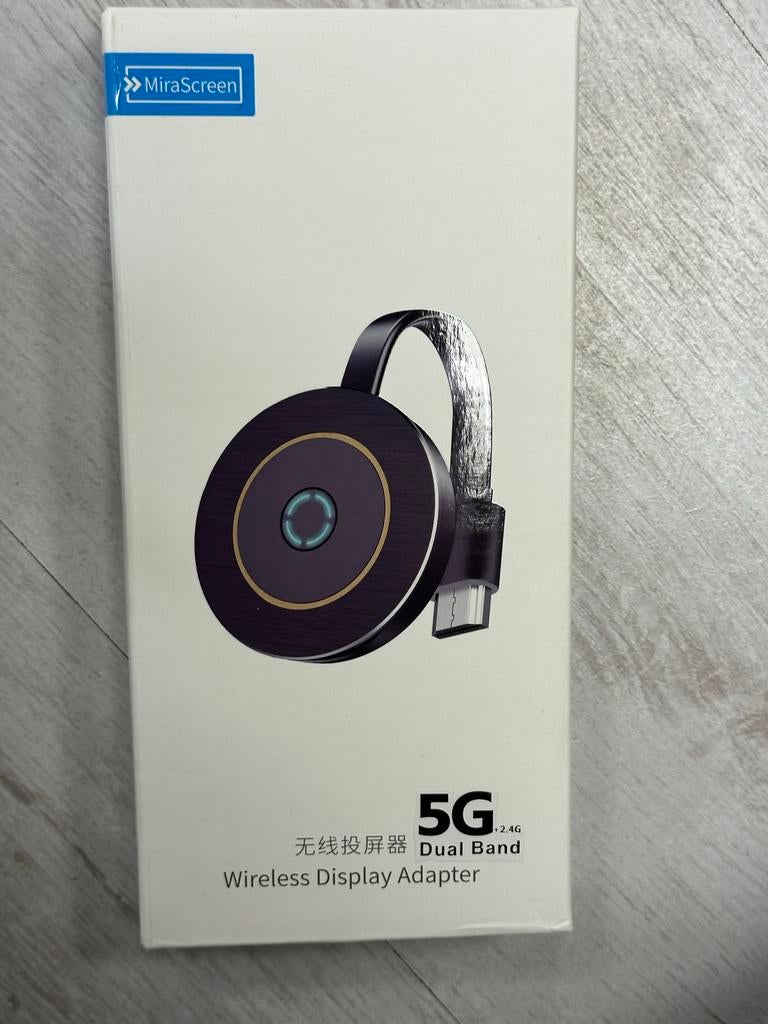 MiraScreen 5G Dual Band Draadloze Display Adapter, Ophalen of Verzenden, Nieuw