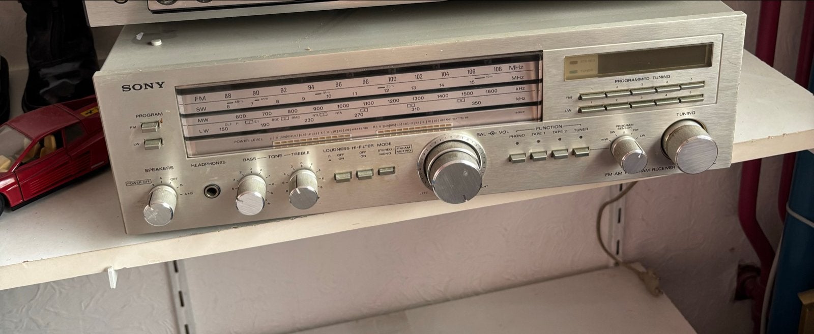 Vintage Sony Stereo - Receiver, Ophalen, Gebruikt, Cassettedeck, Losse componenten