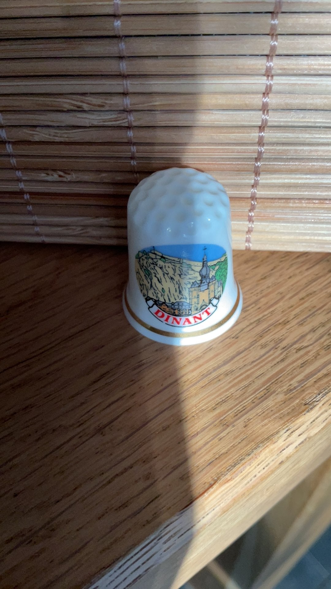 Dinant vingerhoed vingerhoedje vingerhoedjes vingerhoeden, Verzenden, Nieuw, Porselein, Buitenland