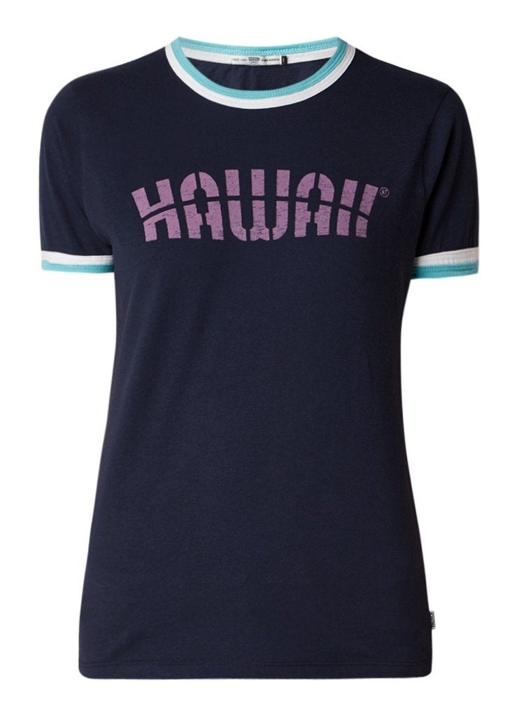 America Today Els dames t-shirt top donkerblauw Hawaii XS, Blauw, Nieuw, Ophalen of Verzenden, Korte mouw