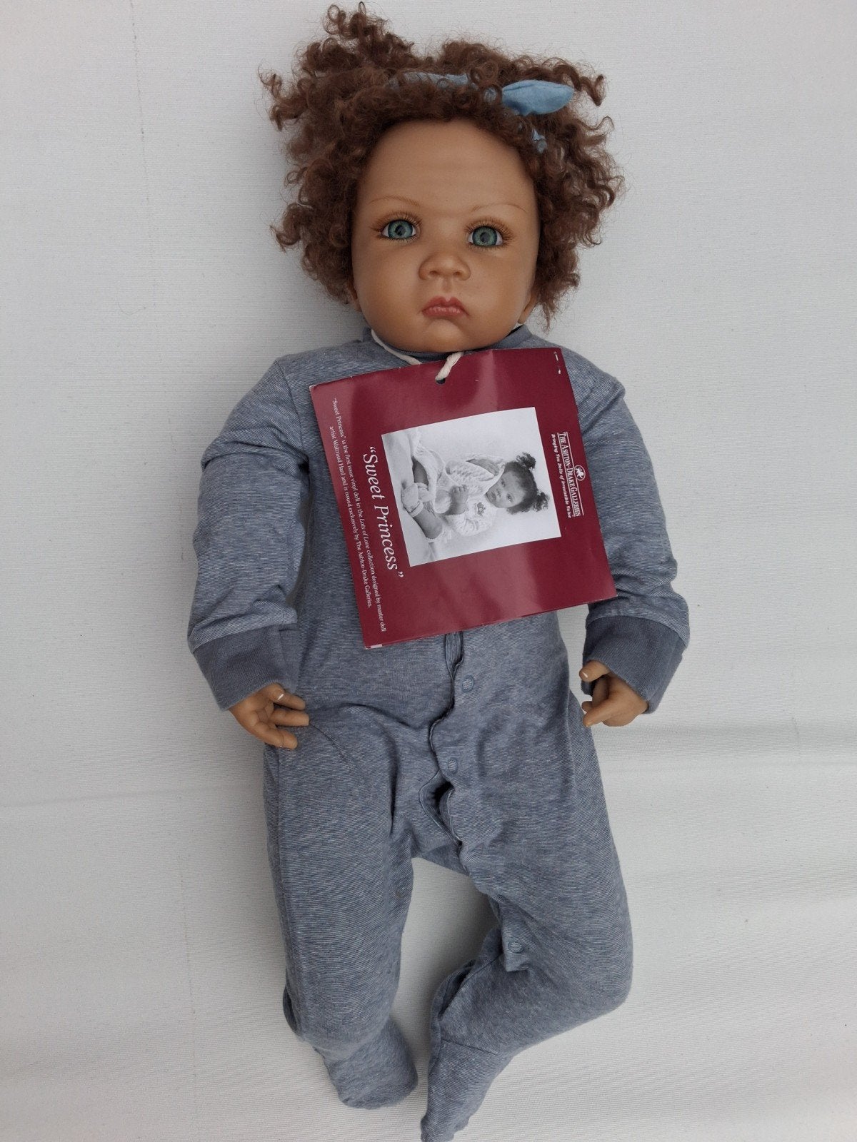 Ashton Drake "Sweet Princess" reborn pop met krullen, Ophalen of Verzenden