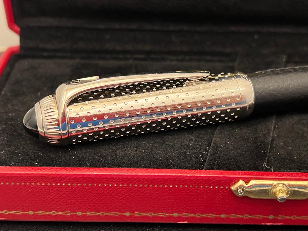 Cartier Roadster Driving Roller Ball Pen, Verzamelen, Pennenverzamelingen, Overige merken, Balpen, Met doosje, Ophalen of Verzenden
