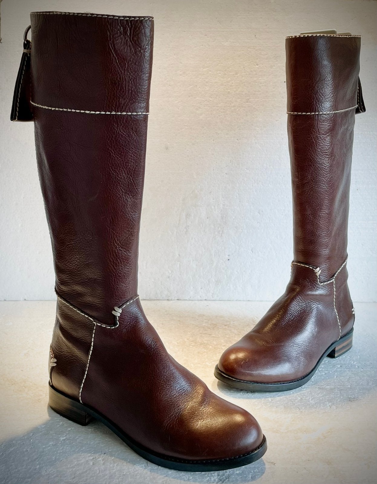 Chloé design chique kwaliteit dames laarzen bruin 38,5, Ophalen of Verzenden