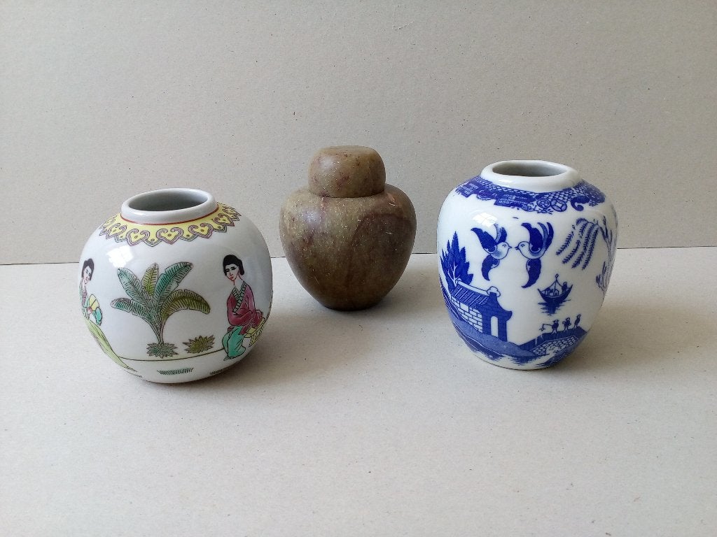 Gemberpotjes. Vintage. Prijs per stuk vanaf, Ophalen of Verzenden