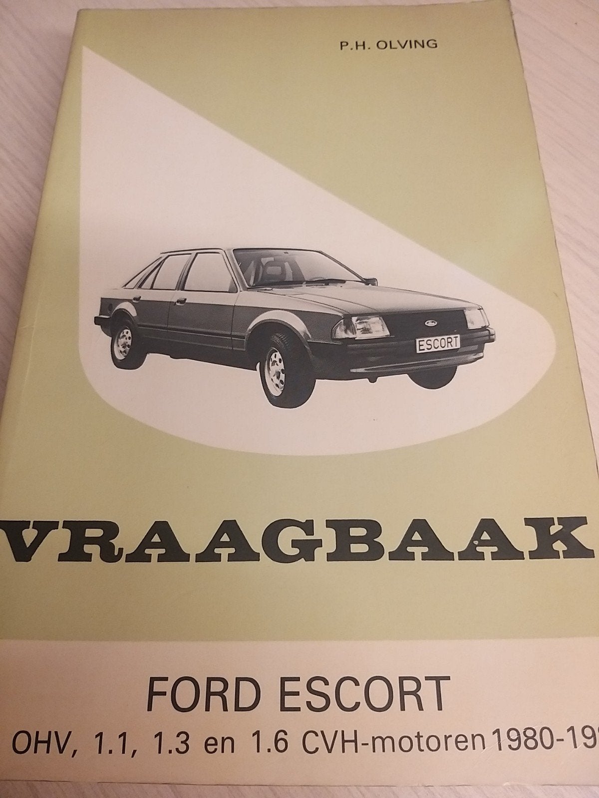 1980 1983 Ford Escort mk3 vraagbaak óók XR3 1600 izgst, Ophalen of Verzenden