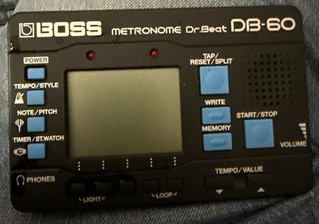 Boss Metronoom Dr. Beat DB-60, Muziek en Instrumenten, Ophalen of Verzenden, Gebruikt