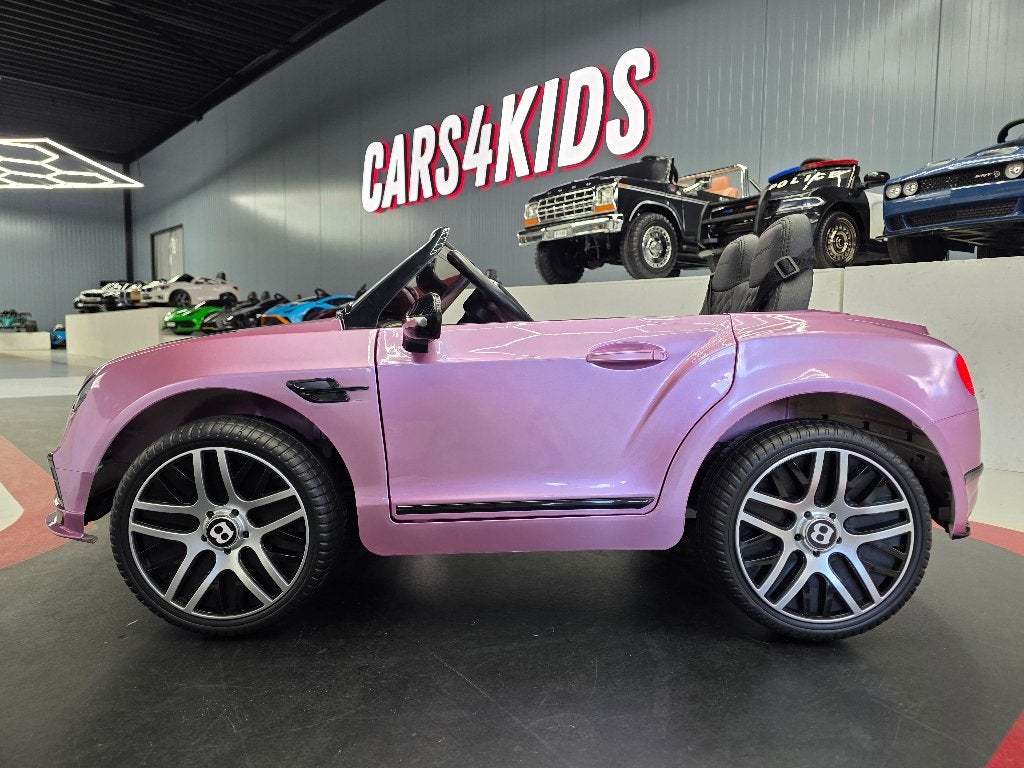 Kinderauto Bentley Continental - soft start - leren zit - RC, Ophalen of Verzenden, Nieuw, Afstandsbediening