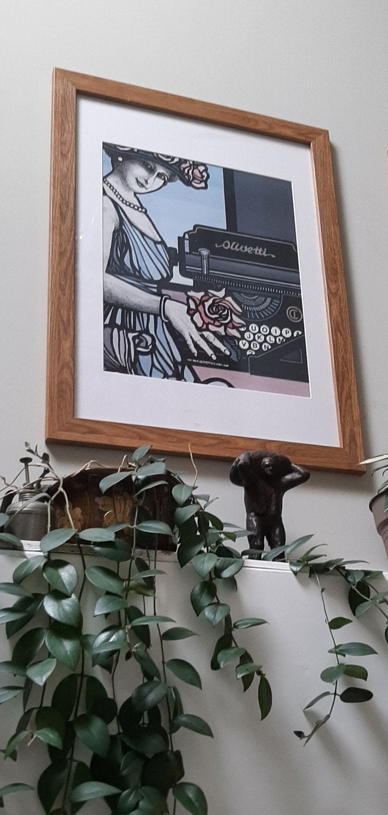 Flavio Costantini - Mata Hari Olivetti - Ivrea - 1977 Poster, Verzamelen, Ophalen, Film en Tv