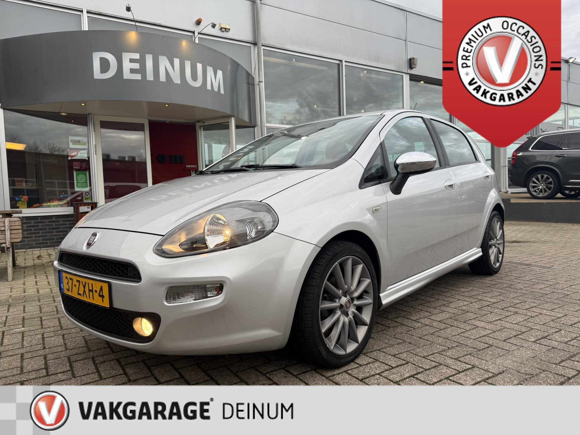 Fiat Punto Evo TwinAir 5-deurs Sport Climate contr, Sport in, Euro 5, 86 pk, Gebruikt, Zwart