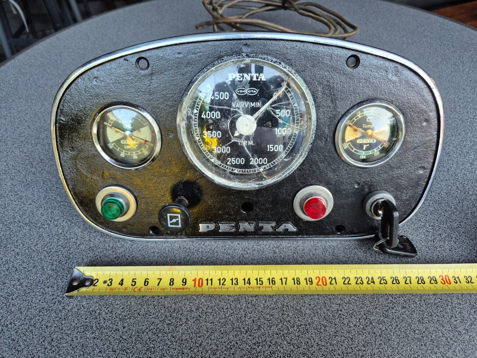 klassieker: Volvo Penta dashboard, Ophalen of Verzenden, Gebruikt, Motor en Techniek