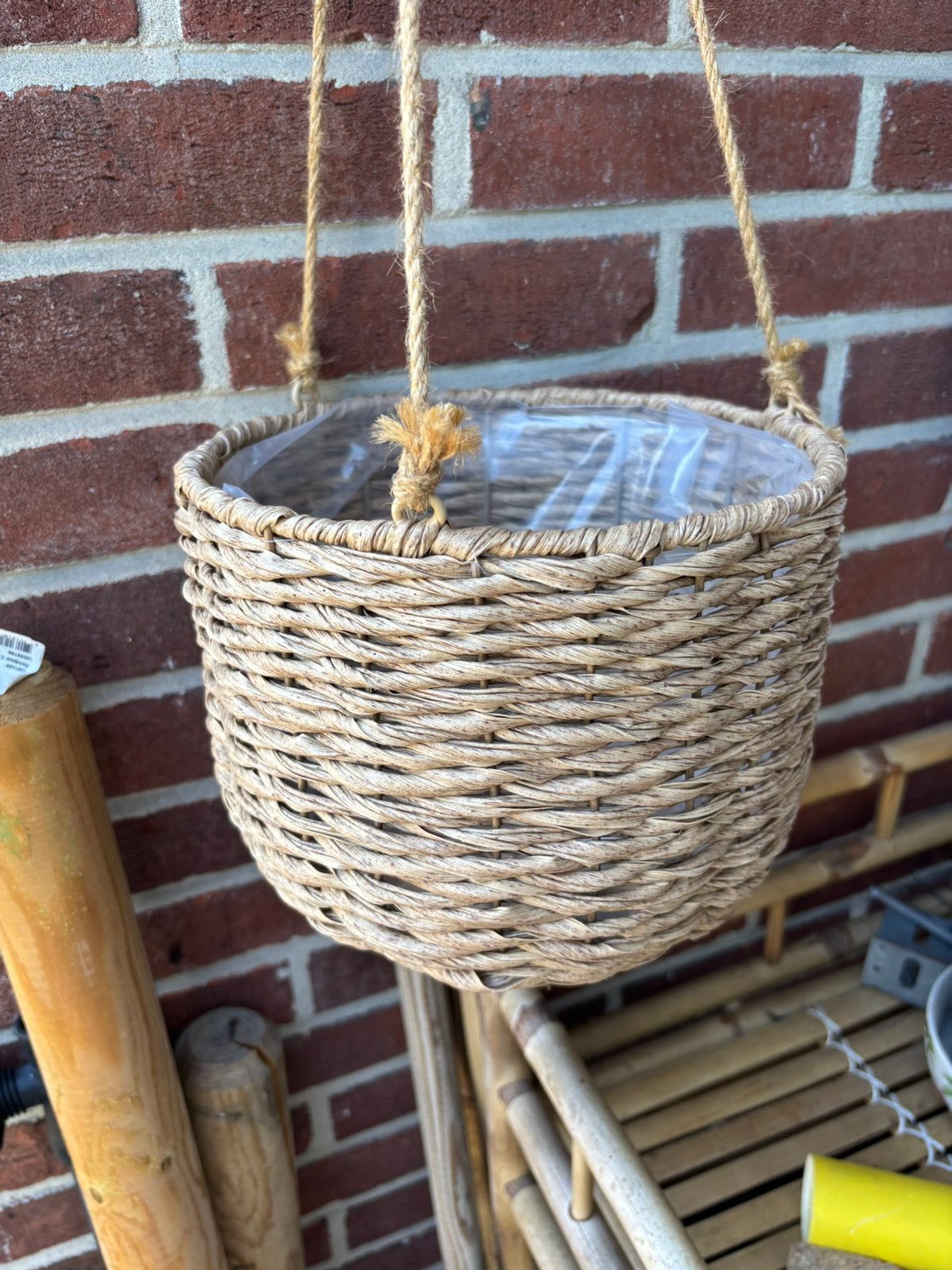 Hangpot, Tuin en Terras, Kunststof, Minder dan 30 cm, Minder dan 60 cm, Rond
