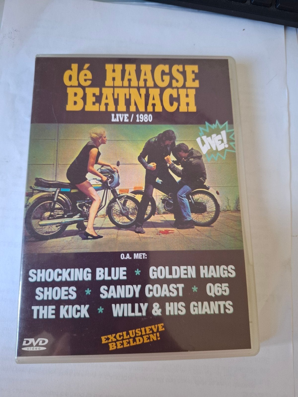 Dé Haagse Beatnach Live / 1980 DVD - Exclusieve Beelden, Alle leeftijden, Zo goed als nieuw, Concert, Inclusief doosje