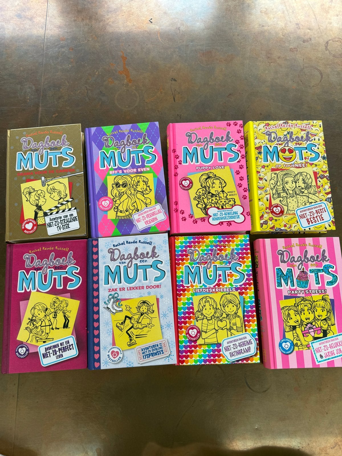 Dagboek van een Muts boekenreeks (8 delen), Ophalen of Verzenden, Gelezen, Fictie
