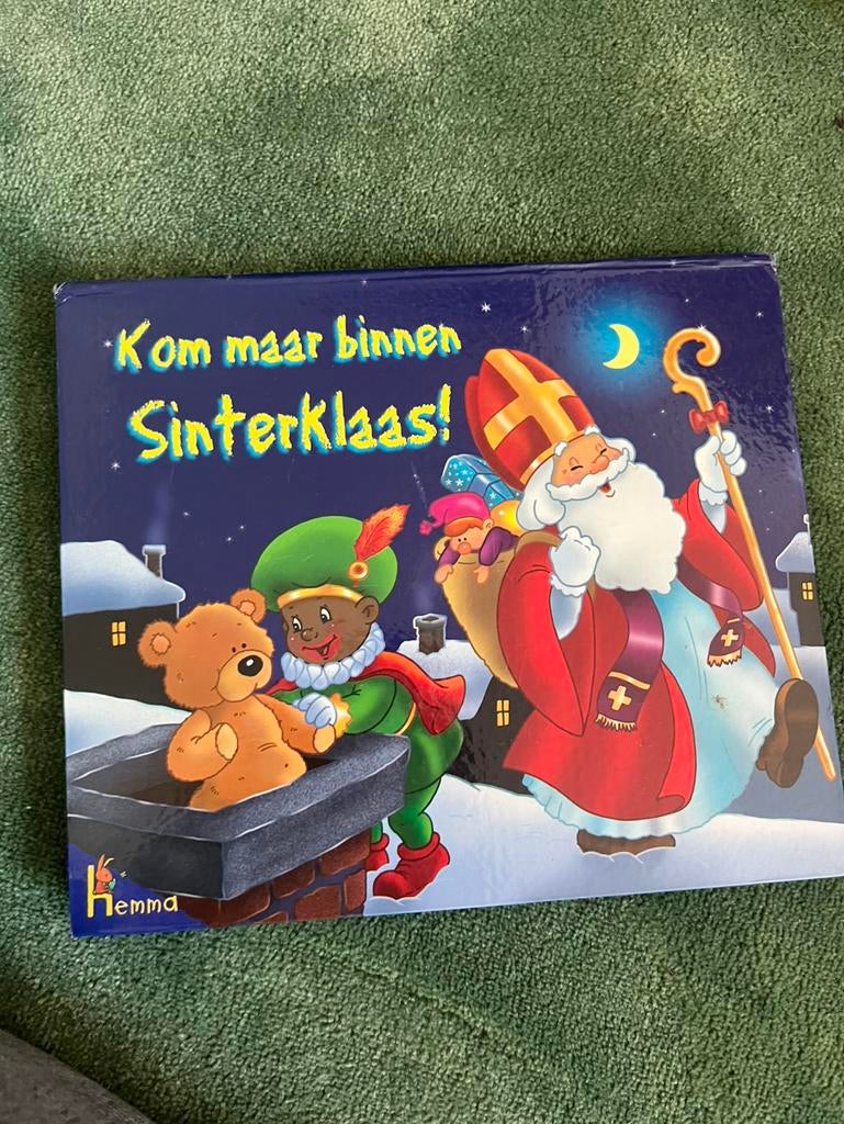 Kom maar binnen sinterklaas boek, Boeken, Ophalen of Verzenden, Zo goed als nieuw, Fictie algemeen