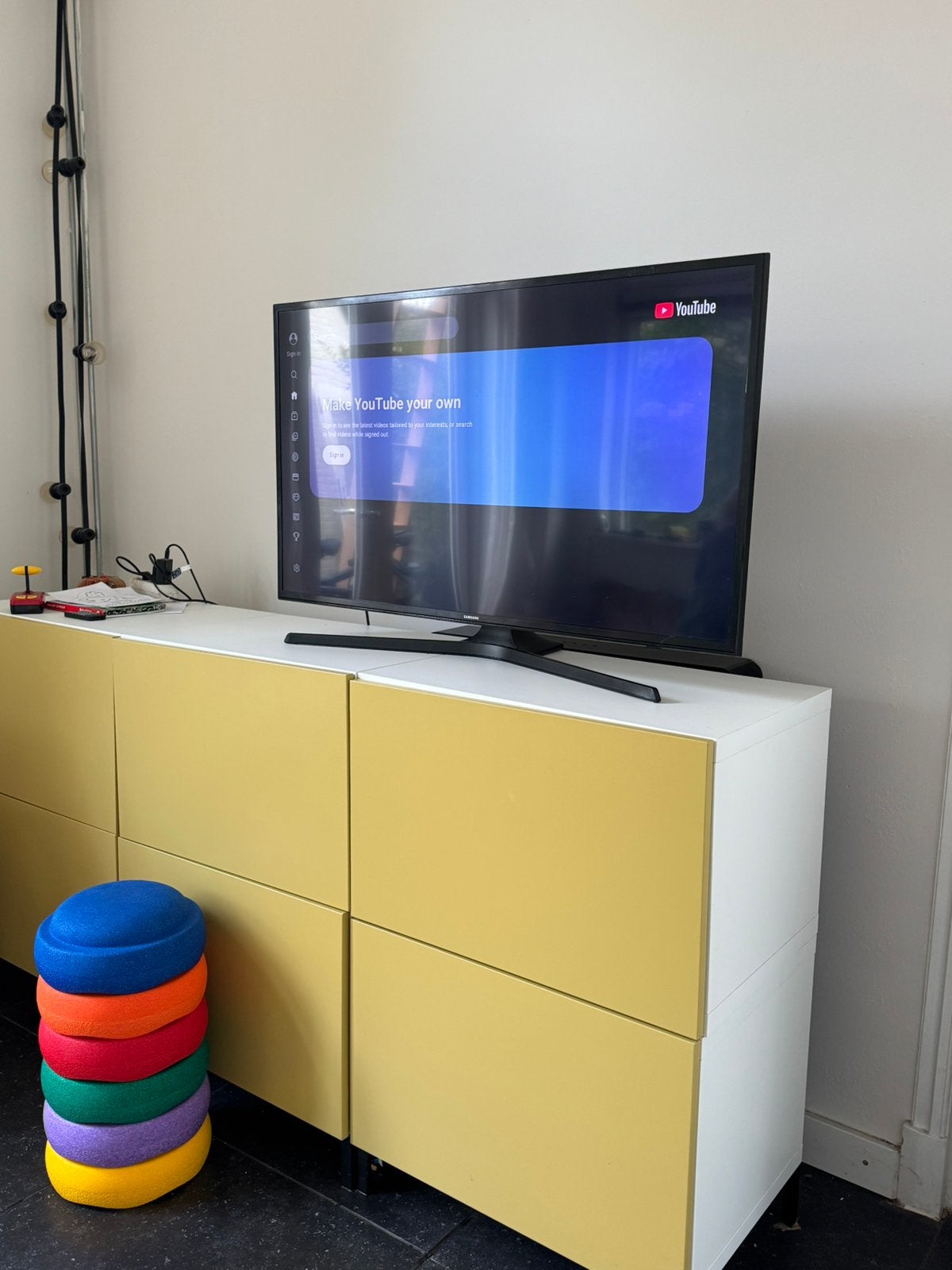 Samsung 40 inch 4K Smart TV – goed werkend., Audio, Tv en Foto, Ophalen, 50 Hz, Zo goed als nieuw, Samsung