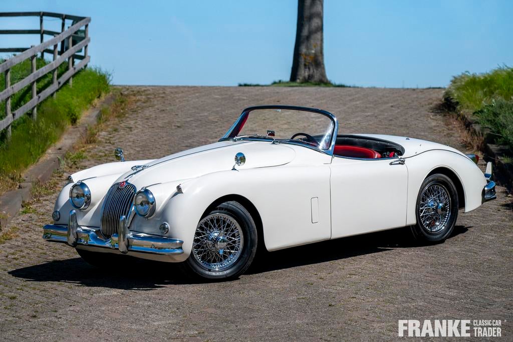 Jaguar XK 150 OTS, XK, Gebruikt, Cabriolet, Wit