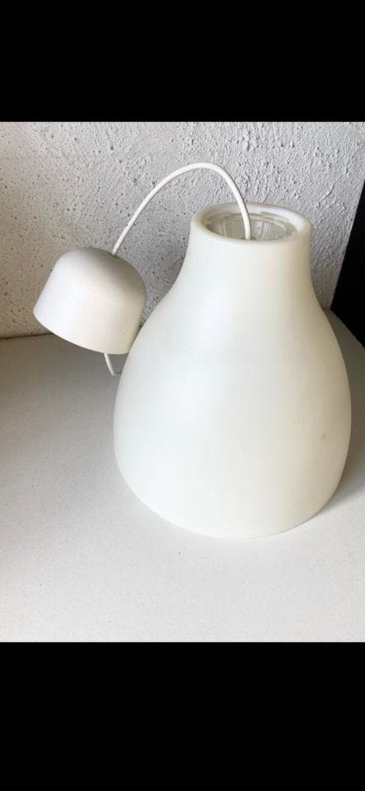 nette IKEA HANGLAMP ‘MELODI’, Ophalen, Modern, Ikea/Skandinavisch, E27 (groot), Zo goed als nieuw