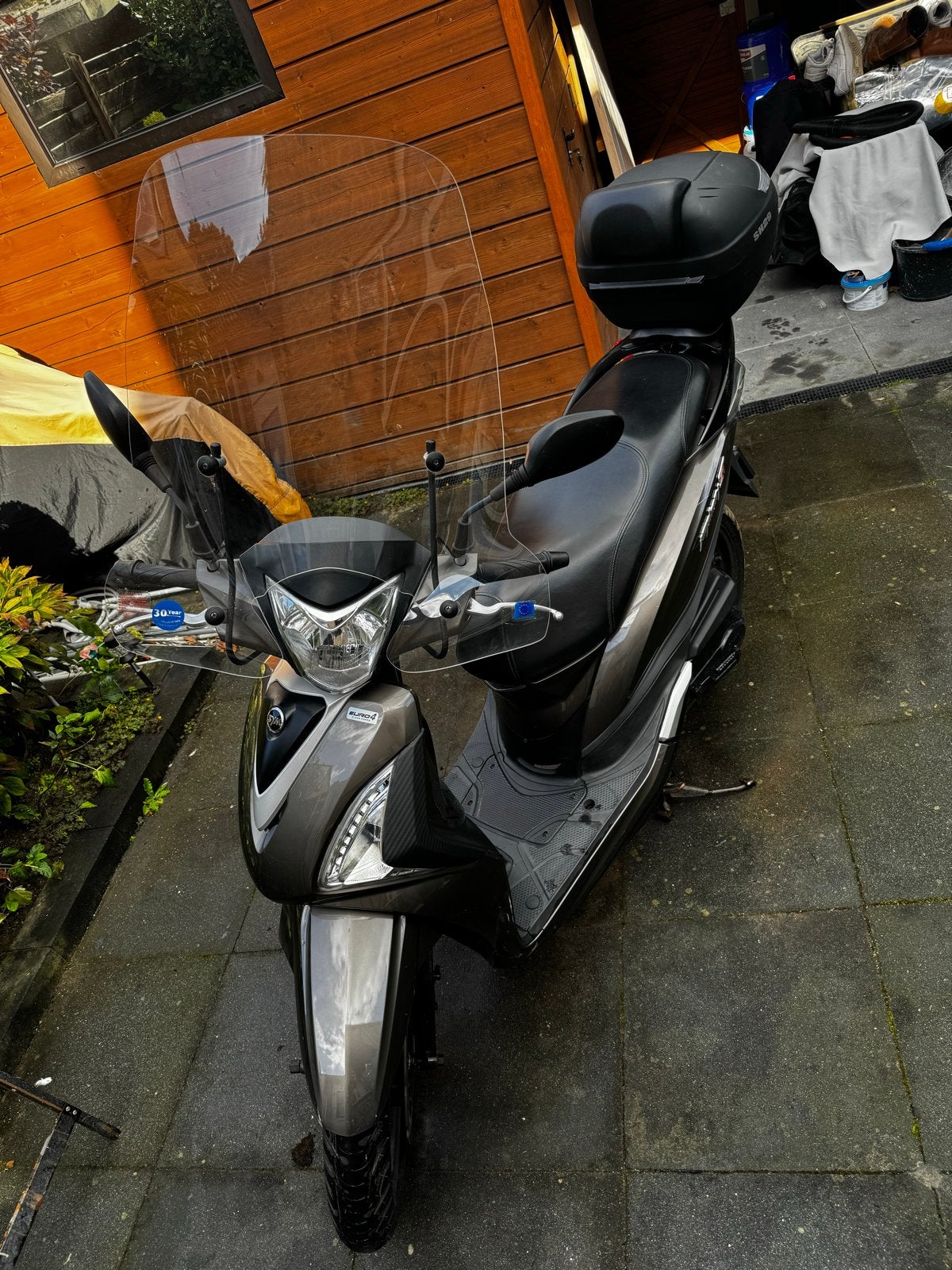 SYM Symphony ST 50 scooter met windscherm en topkoffer, Ophalen, Gebruikt, SYM, Benzine