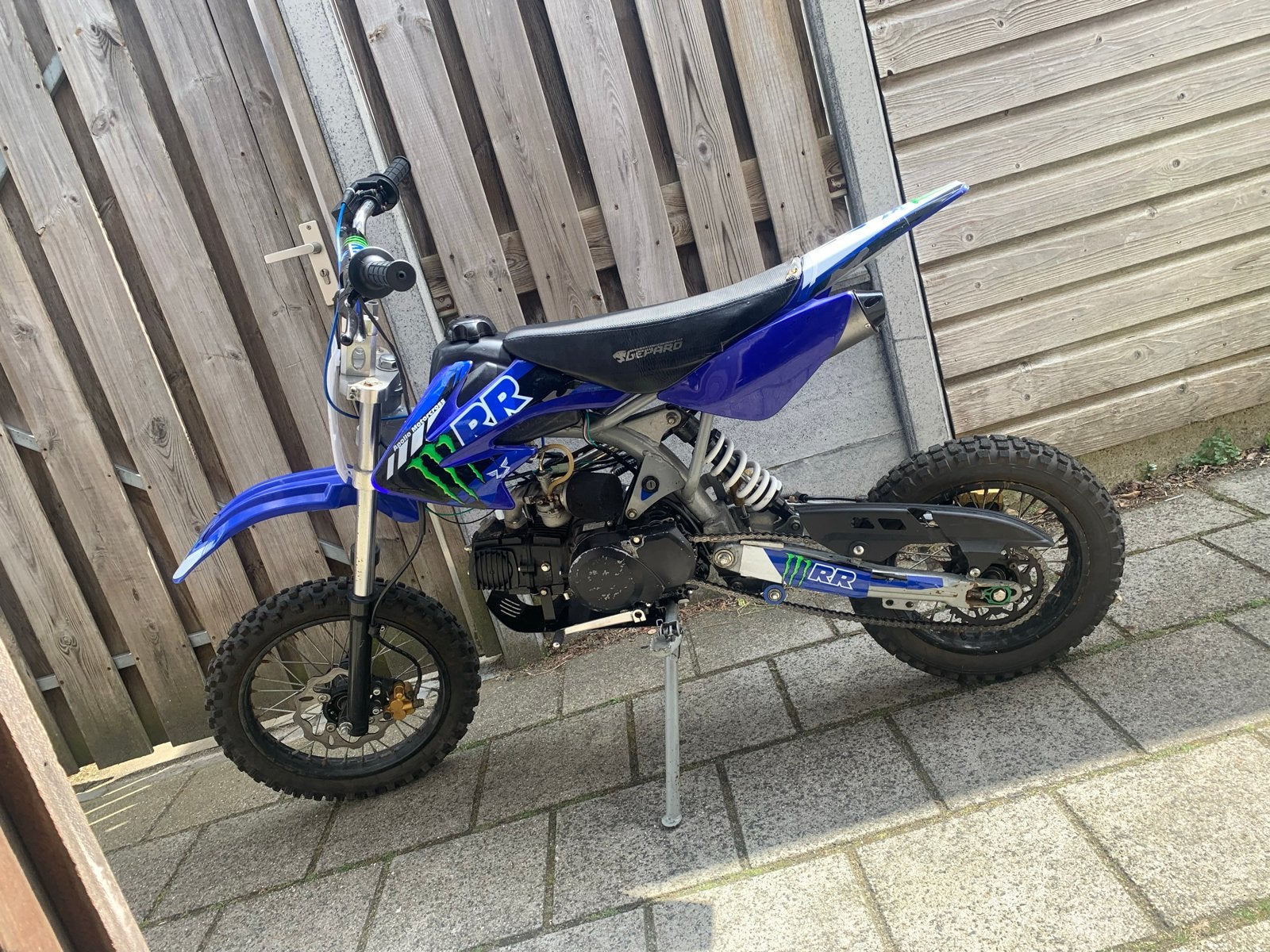 Crosser 125cc - pas Nieuwe banden en ketting!, Ophalen of Verzenden, Zo goed als nieuw, Overige merken