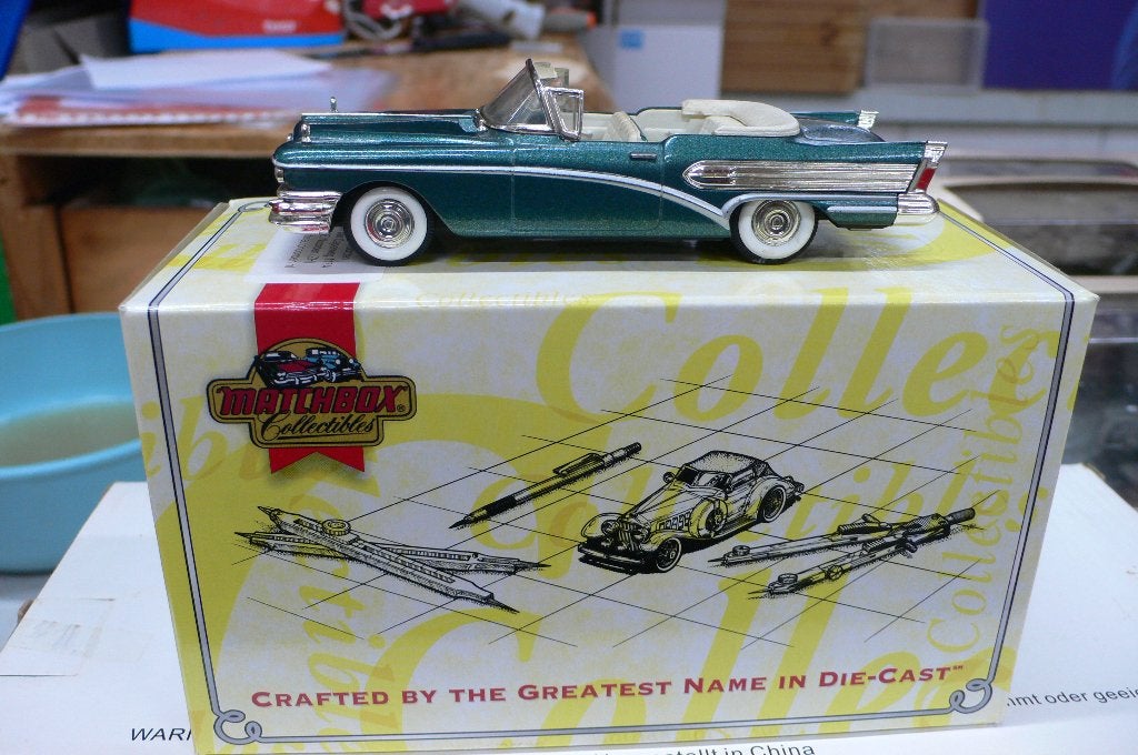 buick special 1958 convertible - matchbox/ dinky - 1/43, Verzenden, Nieuw, Auto, Dinky Toys