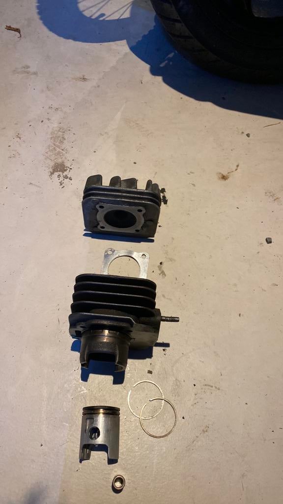 Piaggio 2t ac cillinderset 50cc, Ophalen of Verzenden, Piaggio, Piaggio, Piaggio