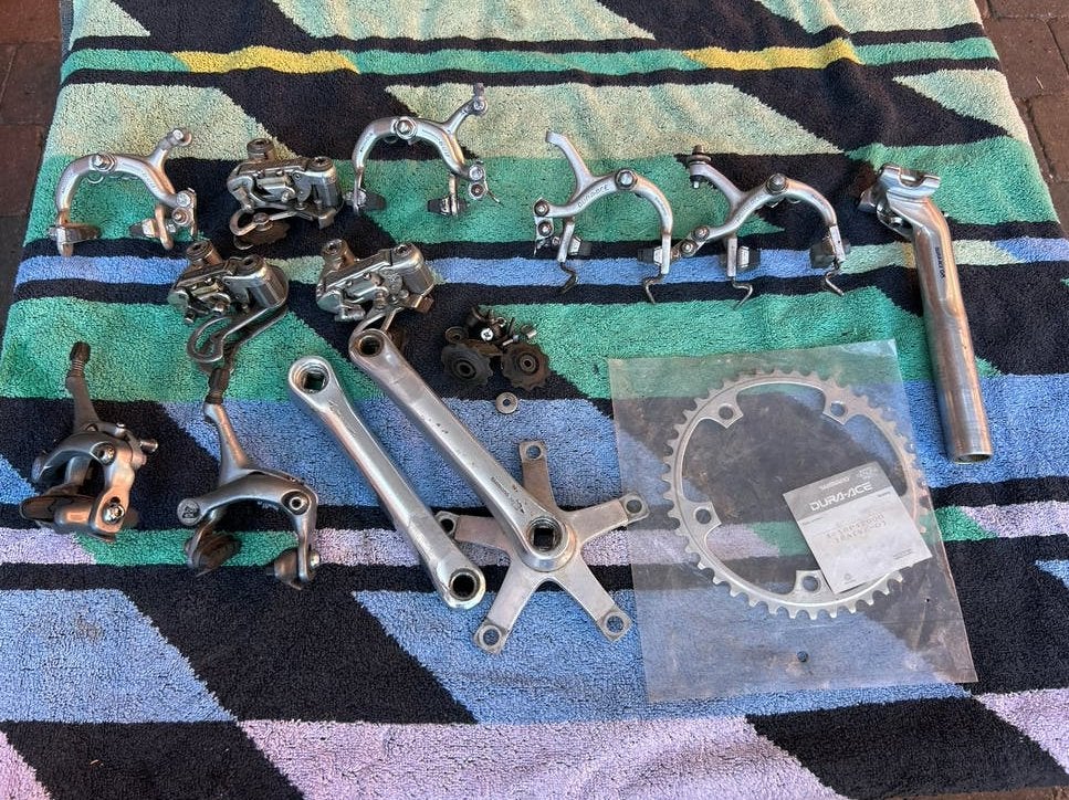 Shimano Dura Ace en 600 onderdelen, Ophalen of Verzenden, Gebruikt