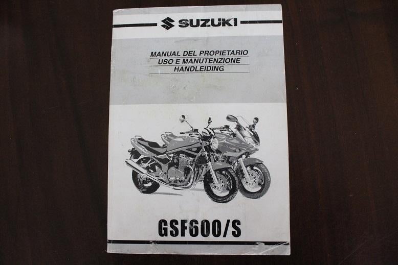 Yamaha GSF600 S  2000 motorfiets  handleiding GSF 600S, Motoren, Handleidingen en Instructieboekjes, Ophalen of Verzenden, Yamaha