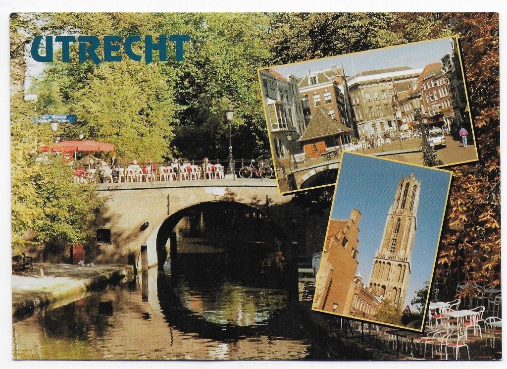 Utrecht Ongelopen Ansichtkaart ( B5607 ), Ophalen of Verzenden, 1980 tot heden, Ongelopen, Utrecht