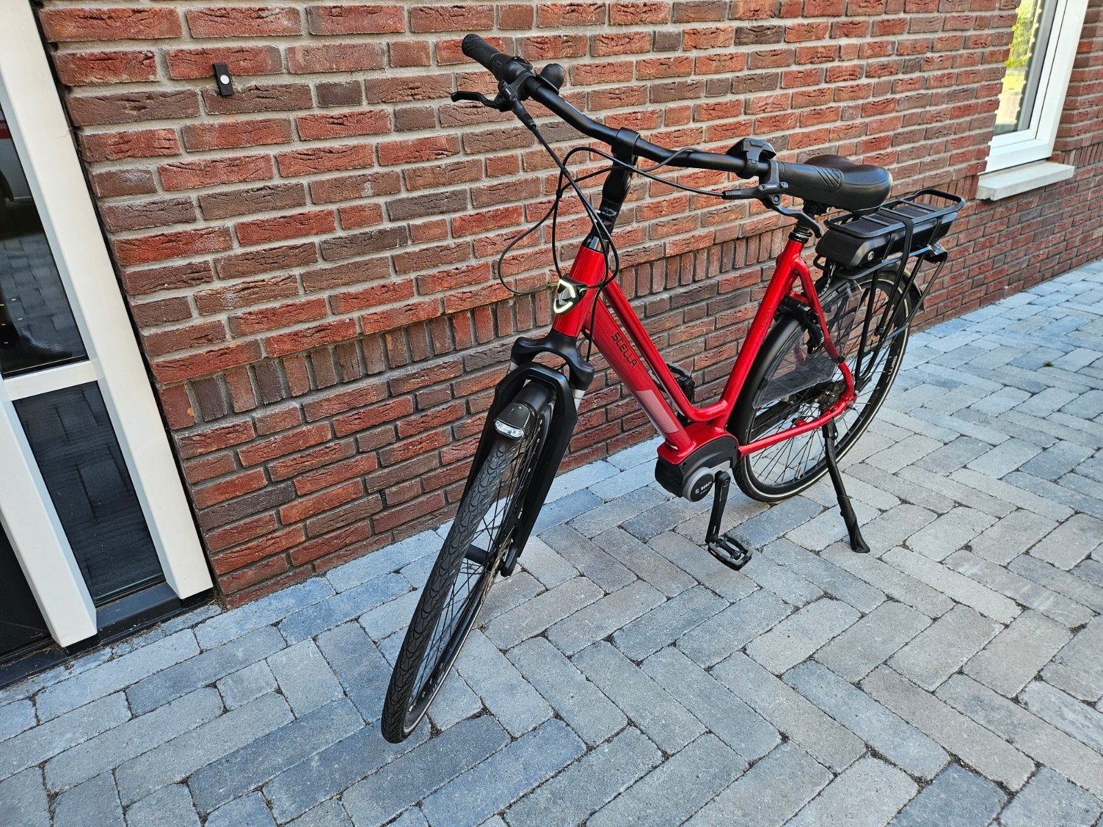 Stella Vicenza mds Bosch Active Line middenmotor. 12/2023!, Versnellingen, 56 cm of meer, Zo goed als nieuw, Schijfrem