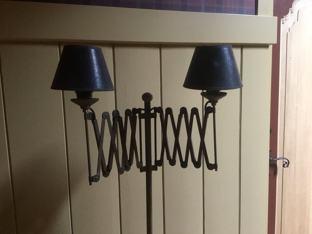 Antieke schaarlamp(en), Antiek en Kunst, Ophalen