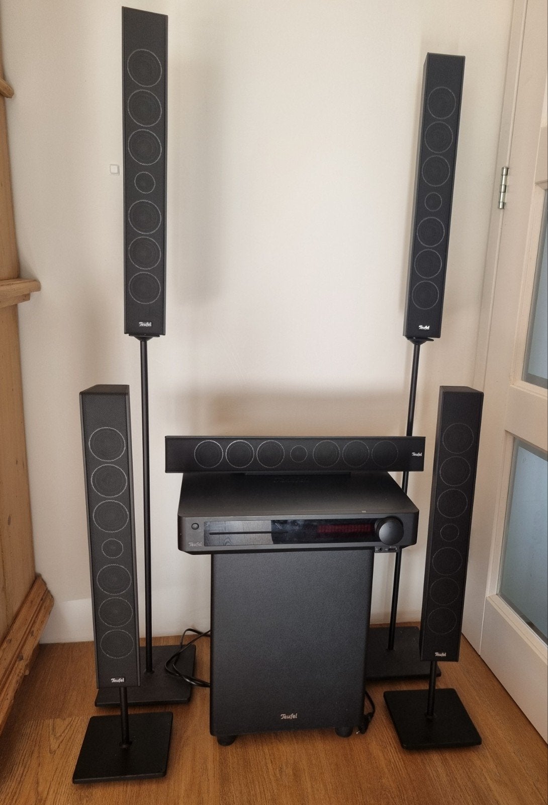 Teufel surround set, 70 watt of meer, 5.1-systeem, Overige spelers, Ophalen