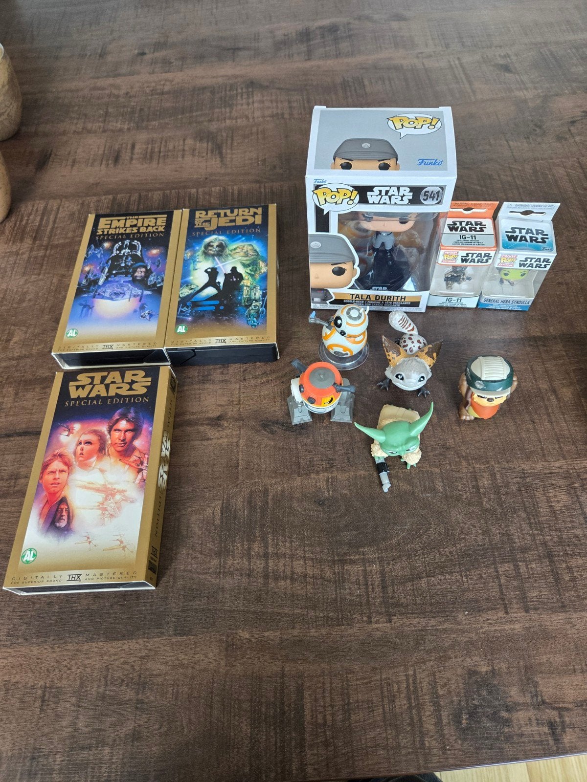 Star Wars Collectie: VHS, Funko Pop! & Figuren, Ophalen of Verzenden, Gebruikt, Overige typen