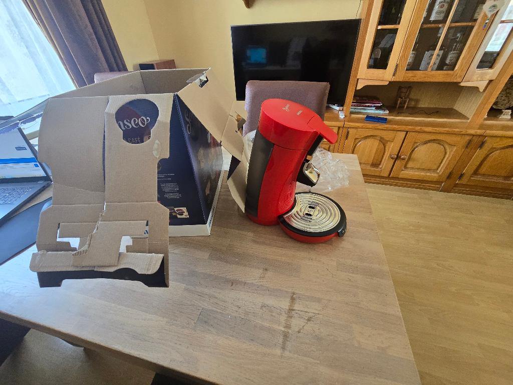 Senseo koffieapparaat, Witgoed en Apparatuur, Koffiezetapparaten, Ophalen, Koffiemachine, Zo goed als nieuw, 2 tot 4 kopjes