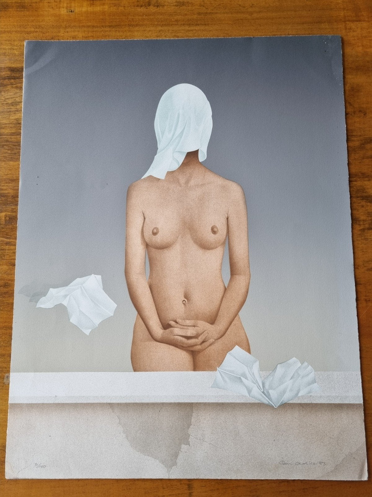LITHO Limited Edition 91/150 DON CLARK, Gelimiteerde oplage, Ophalen of Verzenden, Lithografie