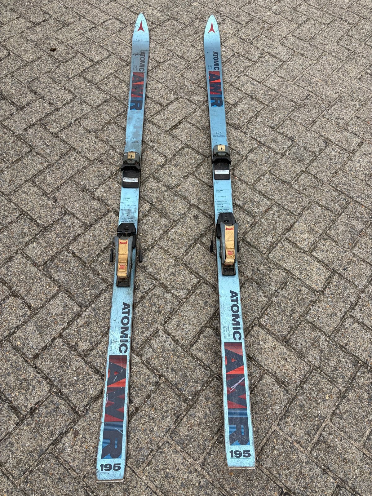 Atomic AMWR Ski's 195 cm - Vintage Skiën, Sport en Fitness, Skiën en Langlaufen, Ophalen, Atomic, Skiën, Ski's