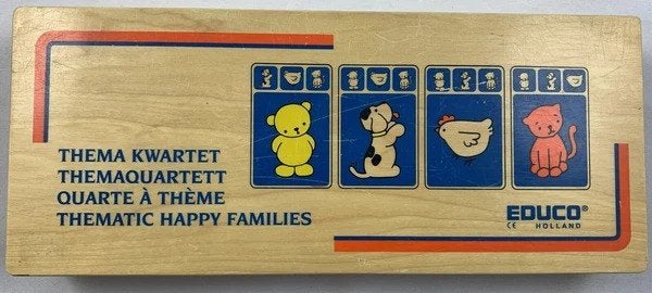 Educo thema kwartet leermateriaal educatief spel