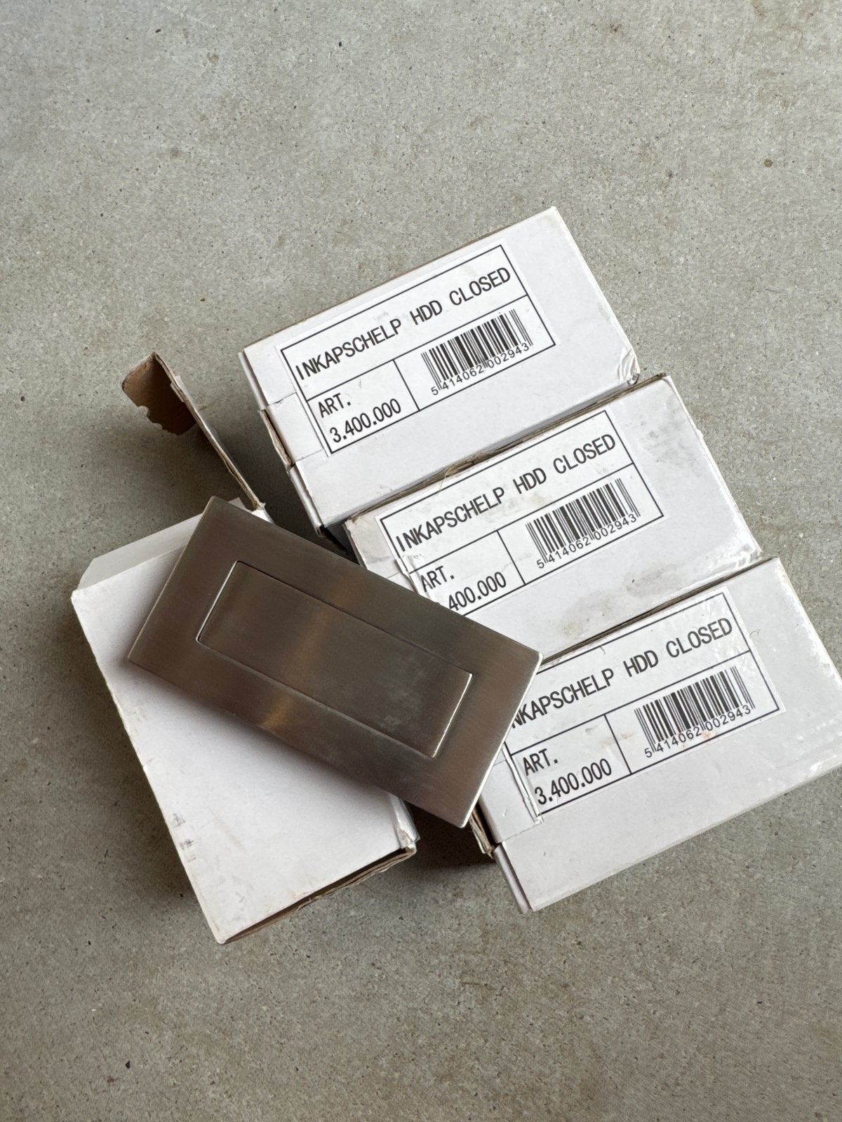 HDD Pro Schuifdeurkom Inkapschelp - 4 stuks, Doe-het-zelf en Verbouw, Hang- en Sluitwerk, Ophalen of Verzenden, Nieuw, Overige materialen