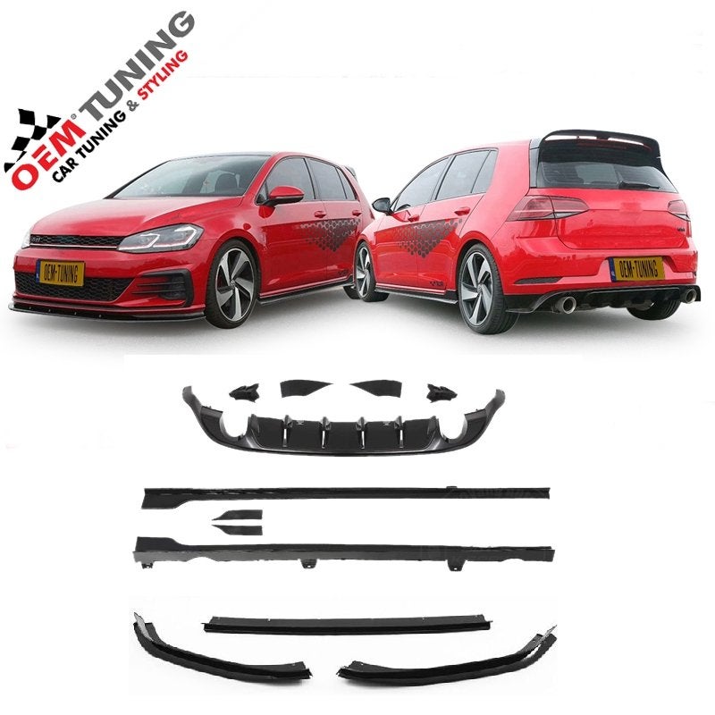 TCR-Look pakket geschikt voor Golf 7.5 GTI | 17–20 | Black, Ophalen of Verzenden
