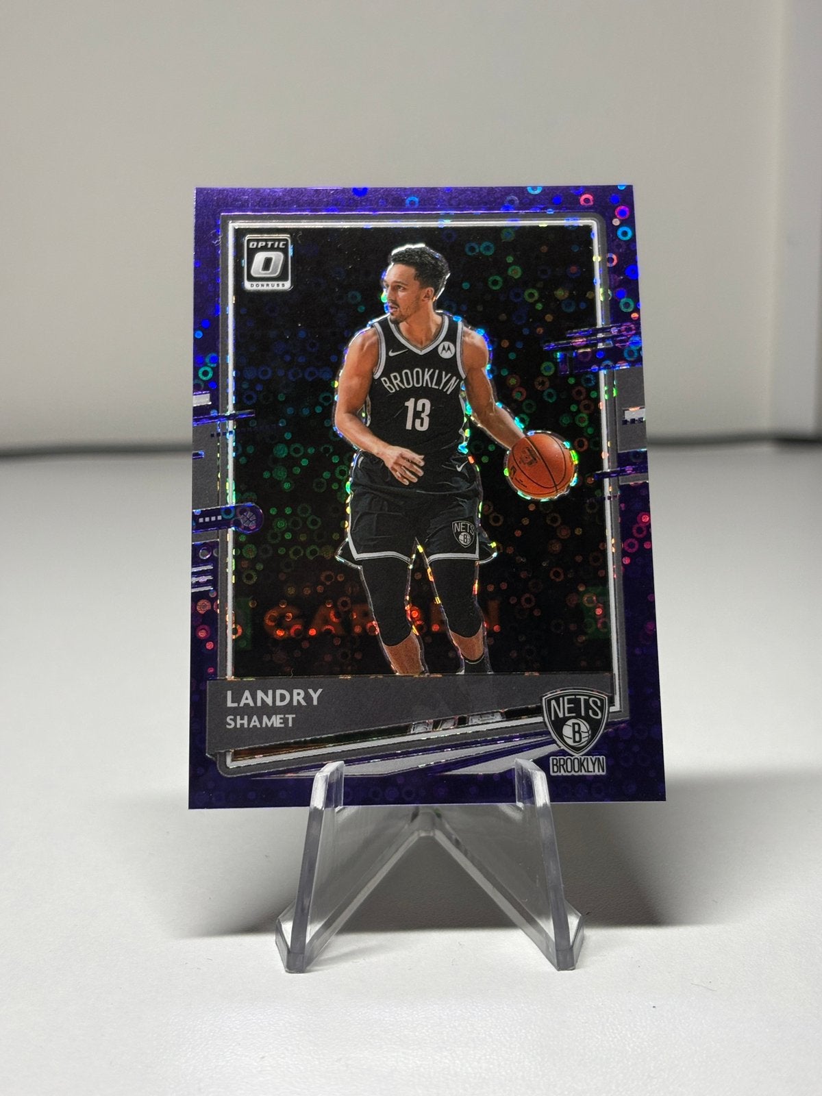 Panini Optic NBA Landry Shamet /95 Brooklyn Nets kaart, Ophalen of Verzenden, Zo goed als nieuw, Plaatje