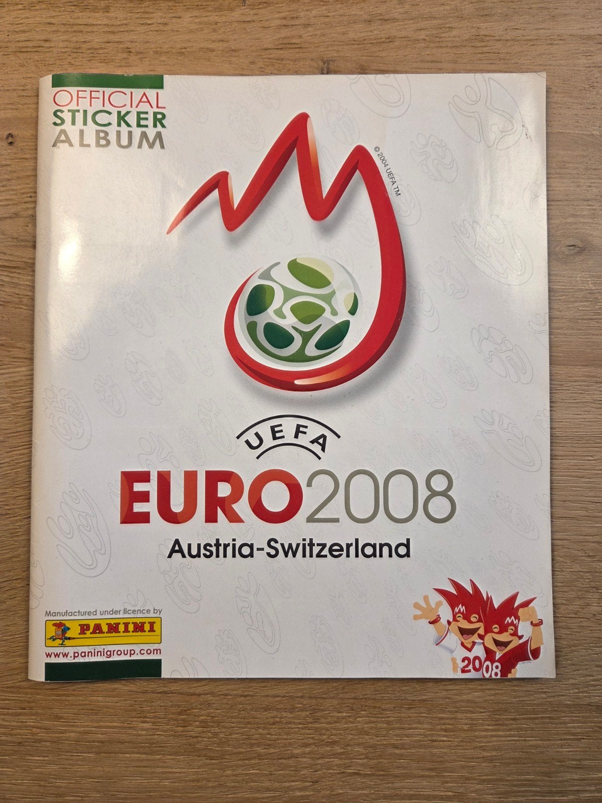 Panini Euro 2008 Compleet Sticker Album - Zeldzaam!, Ophalen of Verzenden, Zo goed als nieuw, Overige sporten, Boek of Tijdschrift