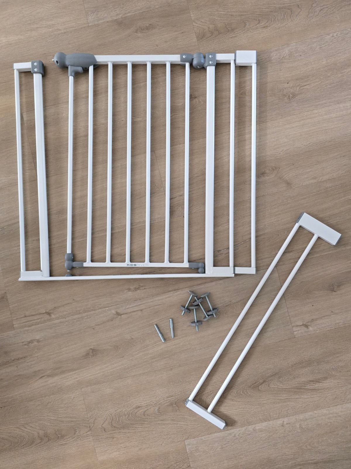 Kidsriver Klemhekje Wit - Veiligheidspoortje, Gebruikt, Ophalen of Verzenden, Klemhekje, Metaal of IJzer