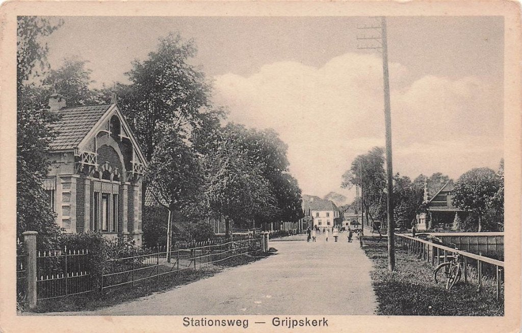 702-429-017 Stationsweg Grijpskerk, Verzenden, Voor 1920, Groningen
