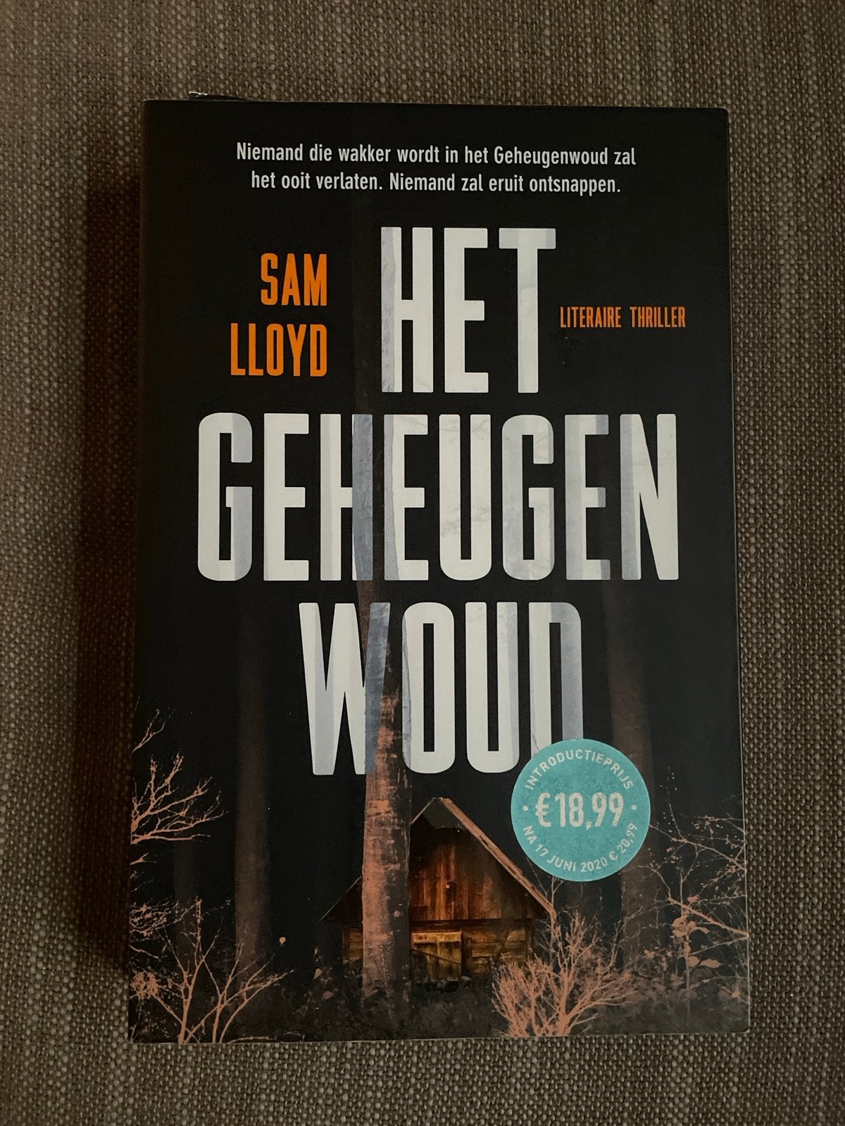 Sam Lloyd - Het geheugenwoud, Boeken, Europa overig, Ophalen of Verzenden, Zo goed als nieuw, Sam Lloyd