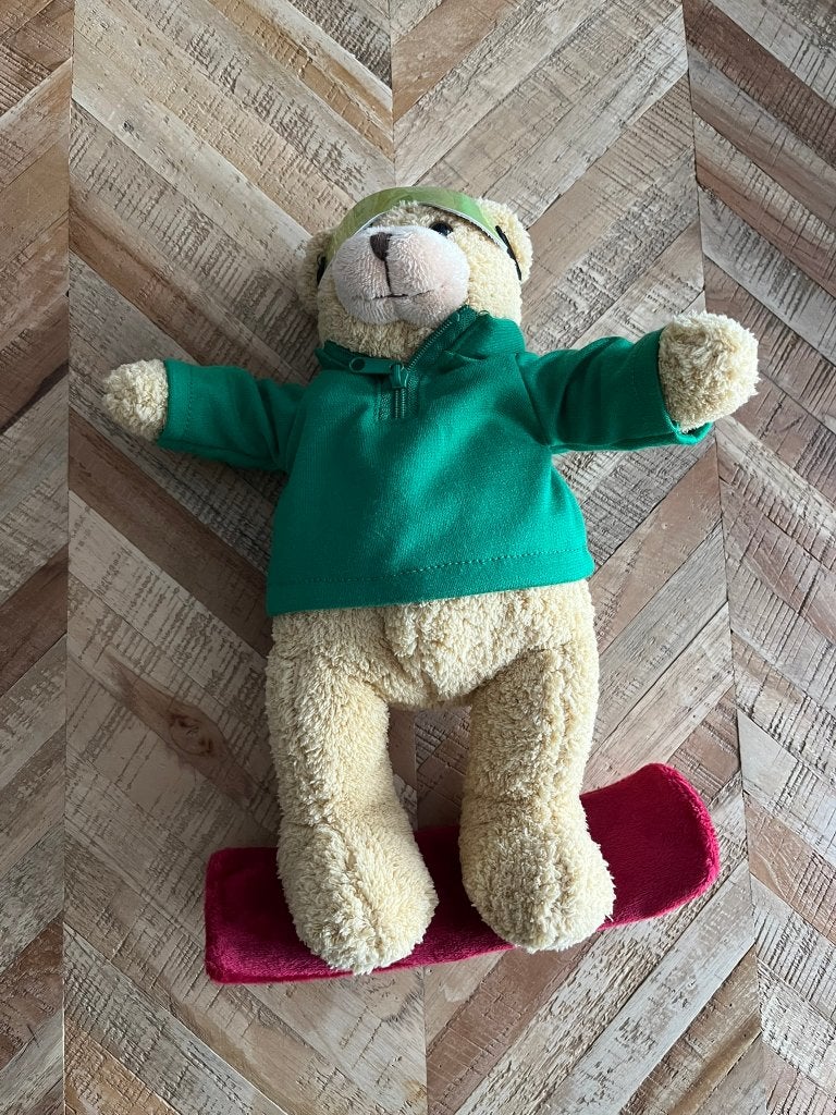 Knuffelbeer lengte 32 cm, Ophalen of Verzenden, Zo goed als nieuw, Beer, Middelgroot (20 tot 80 cm)