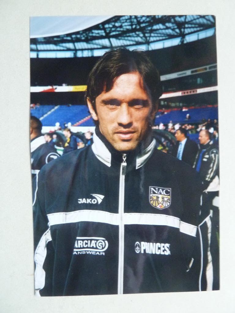 Foto. Csaba.Feher.   NAC   2002/2003.  10 x 15 cm, Ophalen of Verzenden, Zo goed als nieuw, NAC Breda, Overige typen